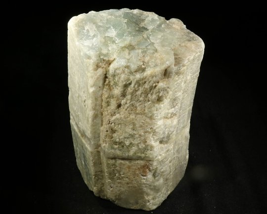 Indisk Beryl, 2 krystaller vokset sammen med quarz, 3 billeder , stor, 542 gr 9 cm