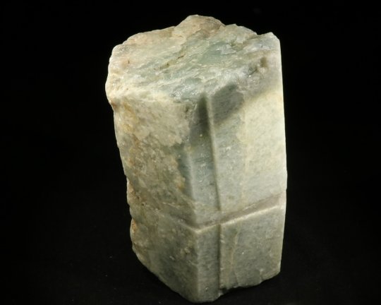 Indisk Beryl, 2 krystaller vokset sammen med quarz, 3 billeder , stor, 542 gr 9 cm