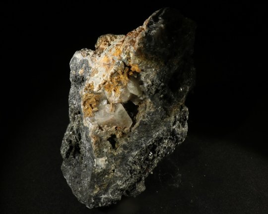 Anglesite, blyholdige krystaller, samt lidt ubekendt, kan måske vaskes, Marokko, 1188 gr 10 cm
