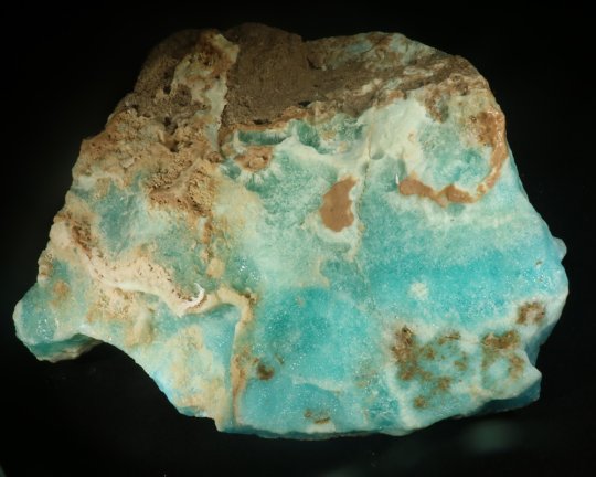 Aragonite, Afghanistan, kan stå , dyb blå, Kan stå, awsome. 2 bild let transperant, 844 gr 13,5 cm