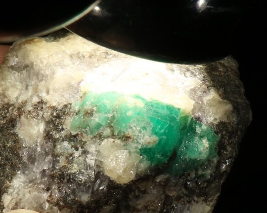 Smaragd, Pingwu Mine, Sichuan, Kina 50 gr5 cm